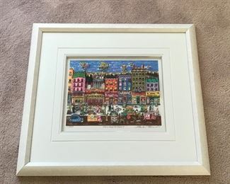 Charles Fazzino Hester Street