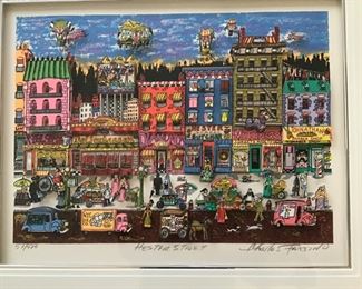 Charles Fazzino Hester Street