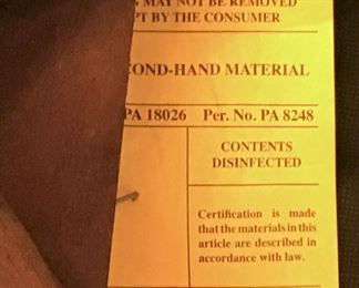 Purchased at Antiques on Hanover street , Carlisle , Pennsylvania