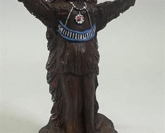 1981 CHIEF ILLINI BEAM CLUB STATUE