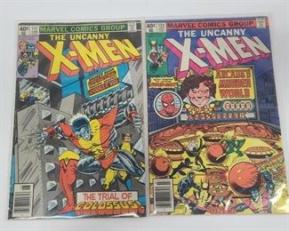 1979 UNCANNY X-MEN MARVEL COMICS #122-23