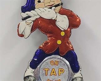 RARE PFEIFFER'S BEER 13" COLOR FOIL SIGN