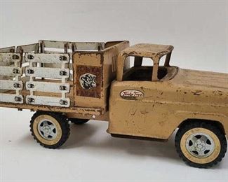 VINTAGE 1940'S TONKA FARMS STAKE TRUCK
