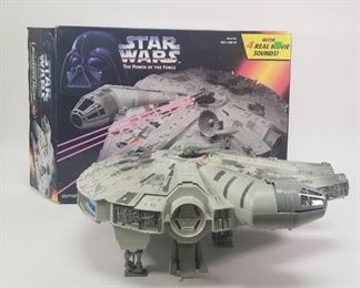1995 KENNER STAR WARS ELECTRONIC MILLENIUM FALCON