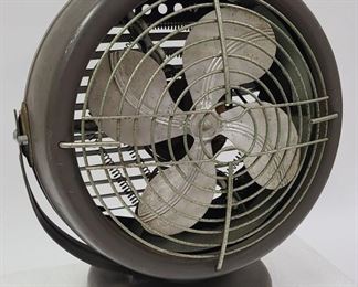 VINTAGE MONTGOMERY WARD 45-DE-2149A FAN W/ HEAT