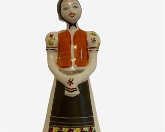 Hollohaza Hungary Woman Figurine