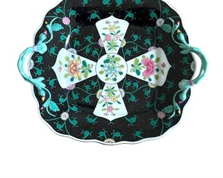 Herend Black Dynasty Platter