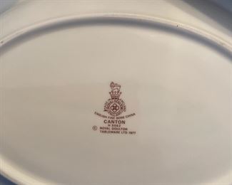 Royal Doulton Canton China