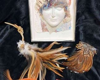 Hair Accessories Small Shadow Box Artwork