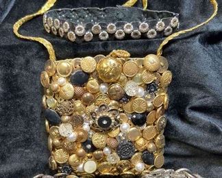 Made from Buttons Purse Bracelets