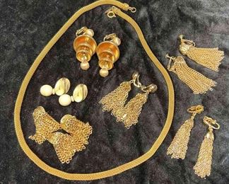 Miriam Haskell Necklace Napier Earrings