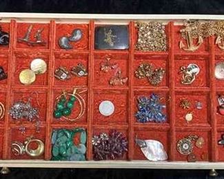 Mostly Earrings Mystery Lot With Others Thrown In