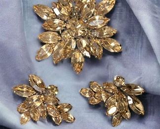 Regency Brooch Earrings