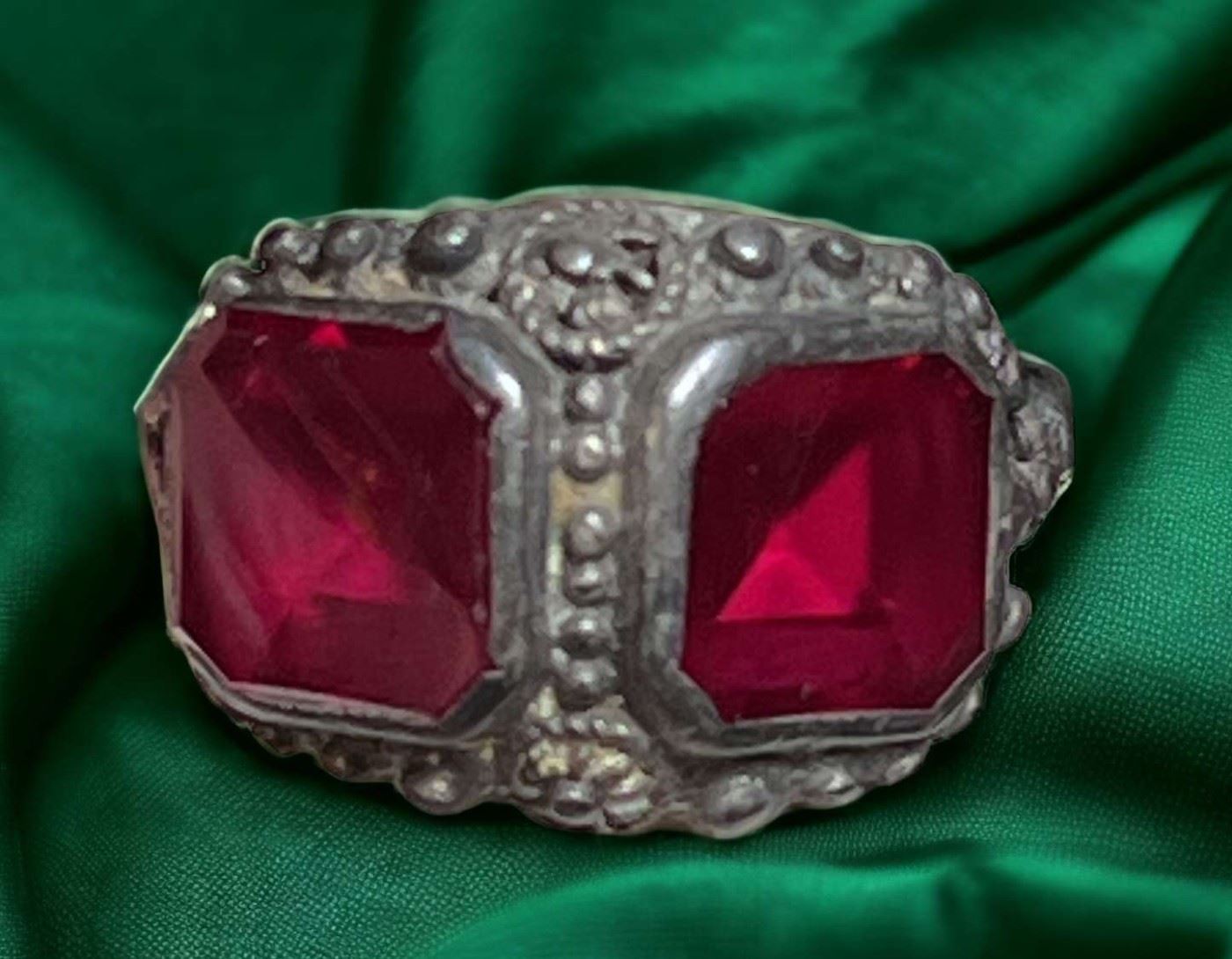 Sterling Ruby Ring