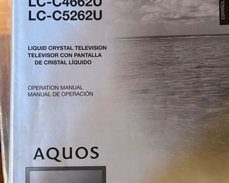 	#6	Sharp TV 52"	SOLD			