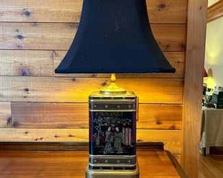 	#9	Asian lamp 27"H	 $40.00 				