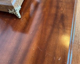 	#13	Console table 40x20x29 as is top	 $30.00 				