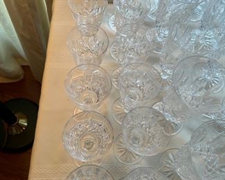 	#28	Waterford crystal set of 12 wine glasses	 SOLD				
