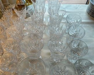 	#29	Waterford crystal set 12 water goblets	 SOLD				