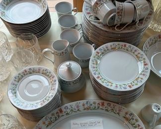 	#27	Ashley Overseas Eternal Love dinnerware set of 64 pieces	 $100.00 				
