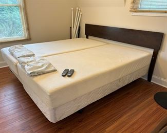 	#82	 Tempur-Pedic Adjustable Sleep System beds with massage and wave. Can use together as king bed or as two twin beds. King headboard included. Very clean!	 SOLD				