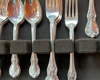 #136	Towle "Old Master" Sterling flatware. Service for 8 plus 7 serving pieces. 63pcs. total	 SOLD			