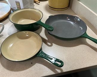 	#55	Le Creuset set of 3	 $100.00 				