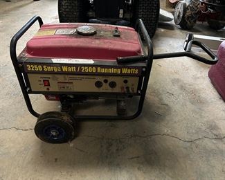 	#103	Generator - runs	 SOLD				