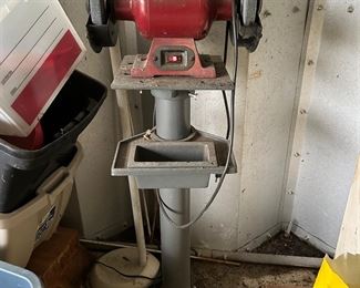 	#104	6" bench grinder	 $60.00 				