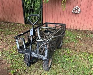 	#110	Garden cart	SOLD			