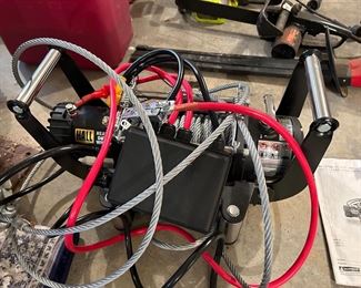 	#133	Hall Heavy Duty Winch 12,000 lbs 	 $100.00 		NIB $250		