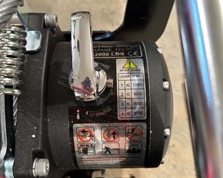 	#133	Hall Heavy Duty Winch 12,000 lbs 	 $100.00 		NIB $250		