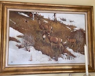 Southwestern arts BUTLER oil paining.