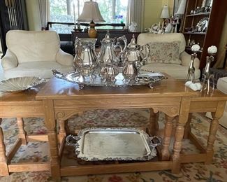 Baroque coffee/tea set - 3 Piece Coffee Table