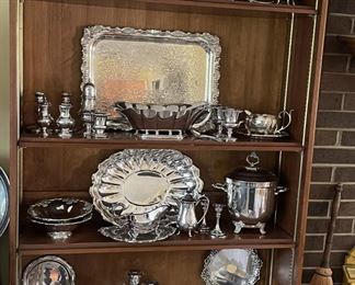 This is silver plate but many pieces are antique/vintage
