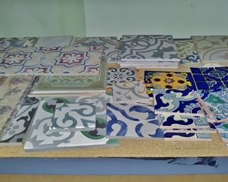 Mediterranean ceramic tiles