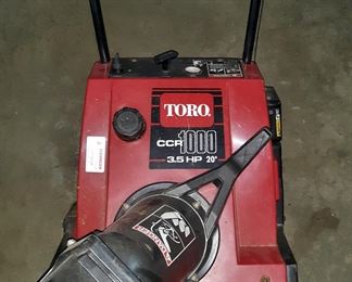 Toro snowblower