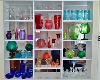 Glass in all colors of the rainbow!