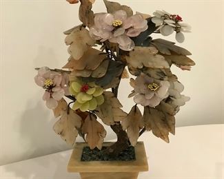 Chinese Hardstone tree