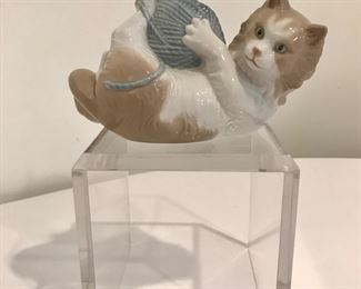 NAO porcelain cat