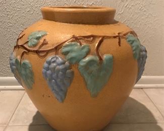 1 of pair
Glazed terra-cotta planters