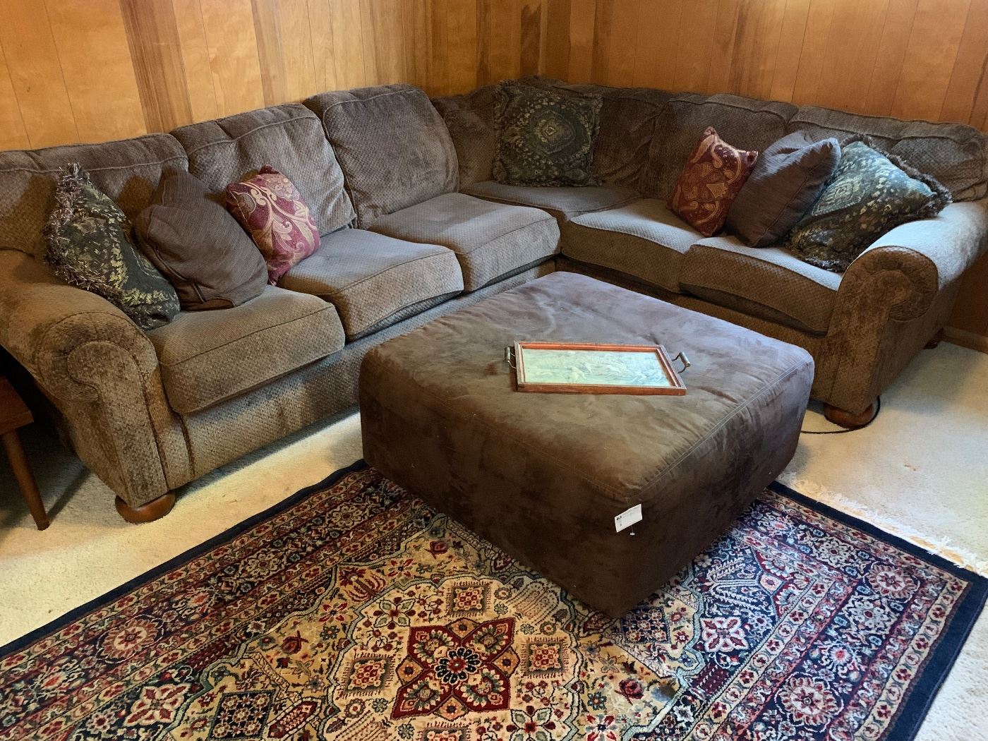 Ashley brantano sectional outlet
