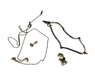 14kt Yellow Gold Broken Jewelry