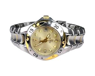 Ladies Two Tone Bulova Marine Star Watch