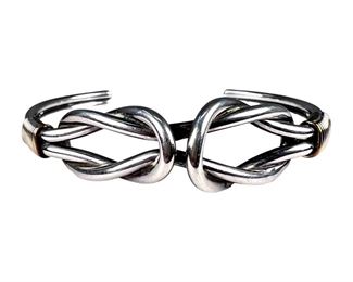 Nice Infinity Style Cuff Bracelet