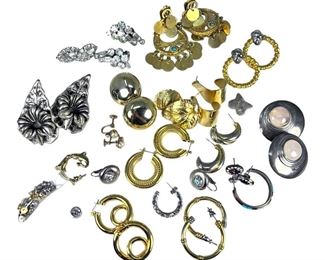 Multiple Pairs of Fashion Earrings