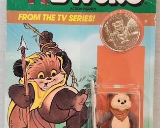 NIB Star Wars Ewoks Wicket Warrick Action Figure