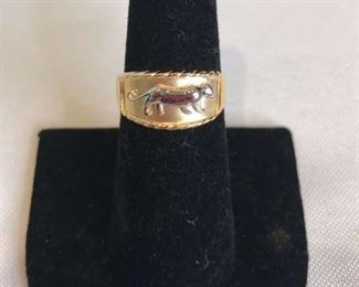 Panther Ring 10K
