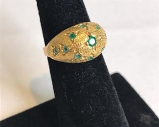 Emerald ring