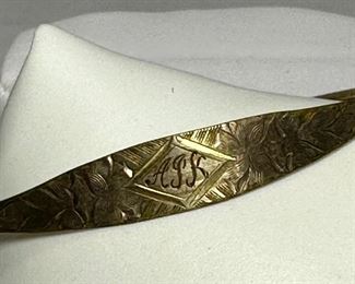 14K Gold Carousel Horse Pendant